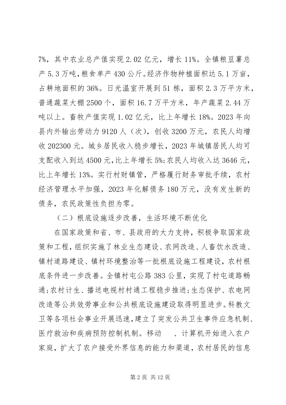 2023年乡镇城镇建设调研报告.docx_第2页