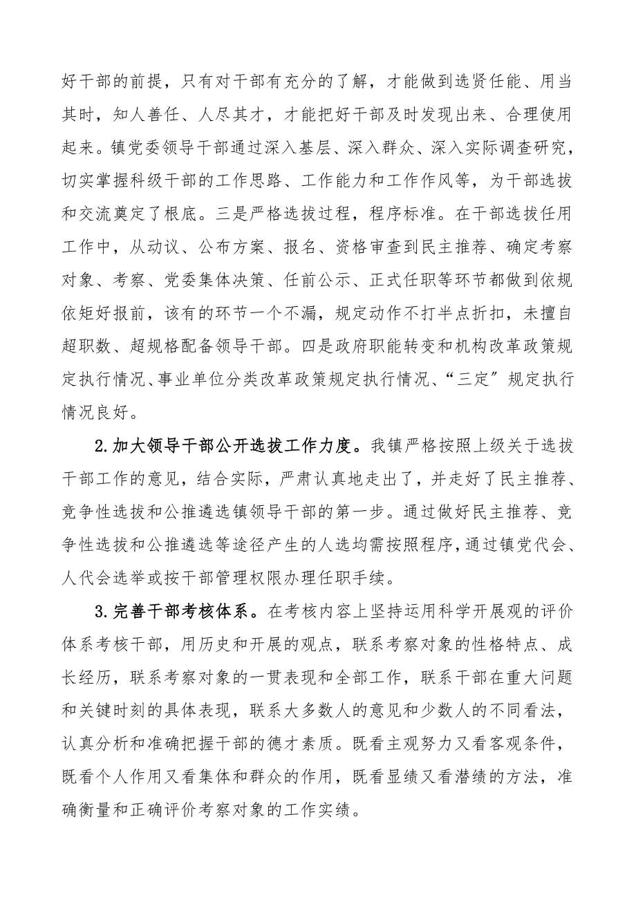 2023年乡镇机构编制情况自查报告工作总结汇报报告范文.doc_第2页