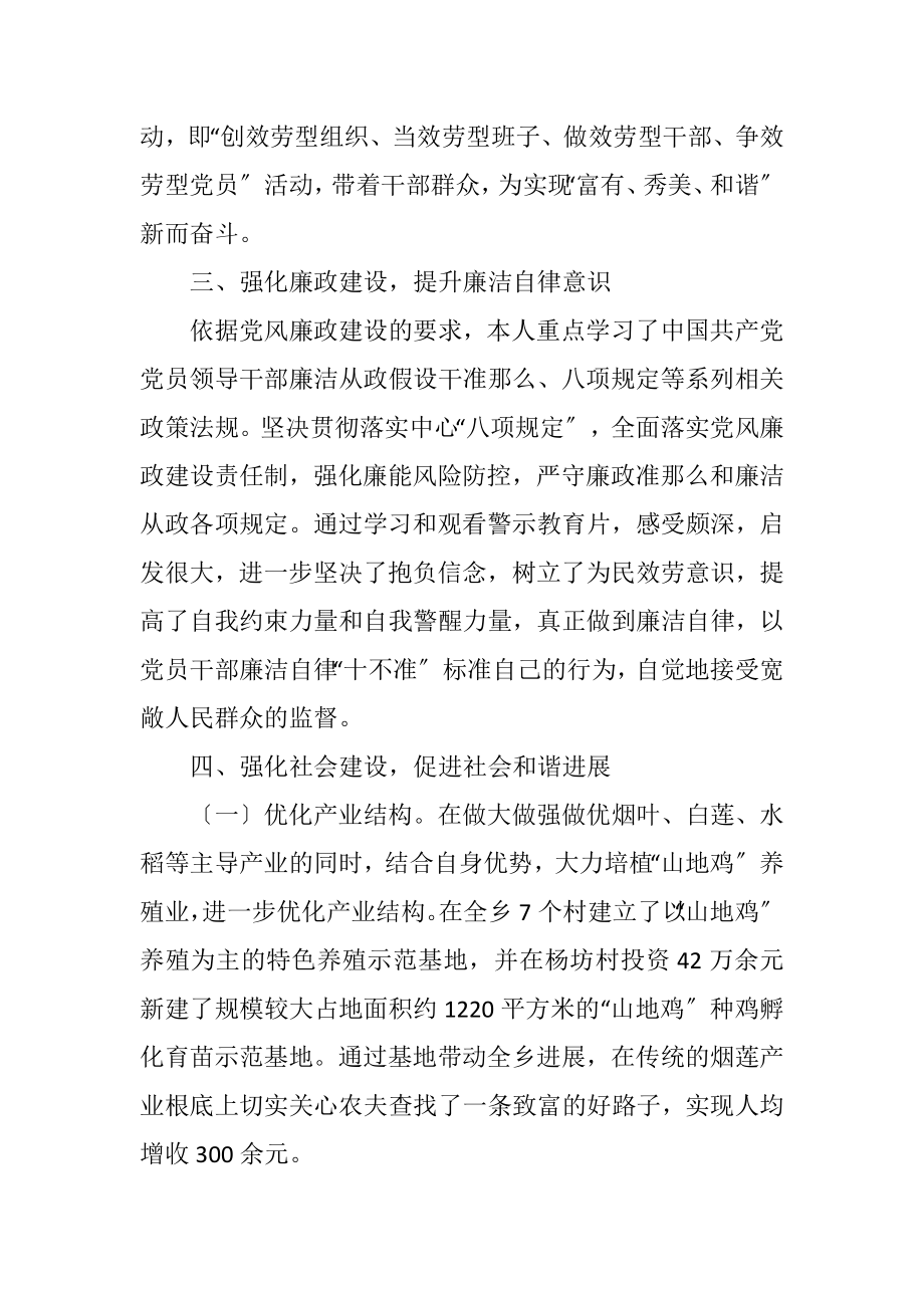 2023年乡党委书记述德述职述廉报告.docx_第2页