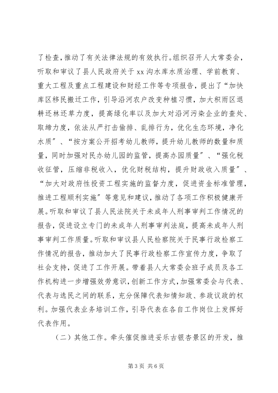 2023年人大常委会主任述职述廉报告.docx_第3页