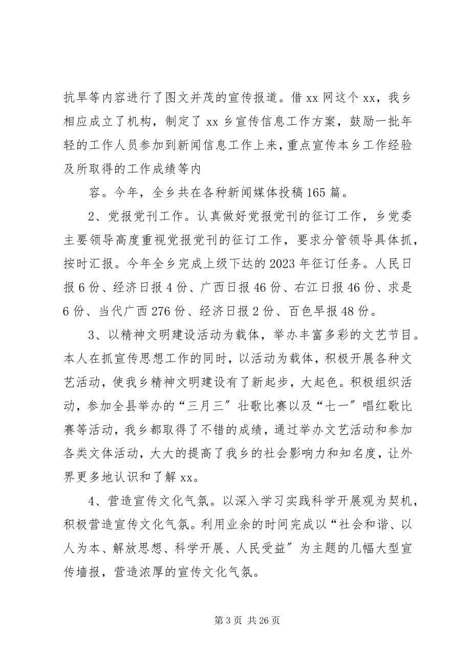 2023年乡镇宣委述职述廉报告.docx_第3页