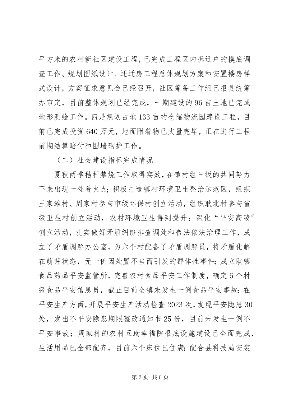 2023年乡镇年度工作总结报告.docx_第2页