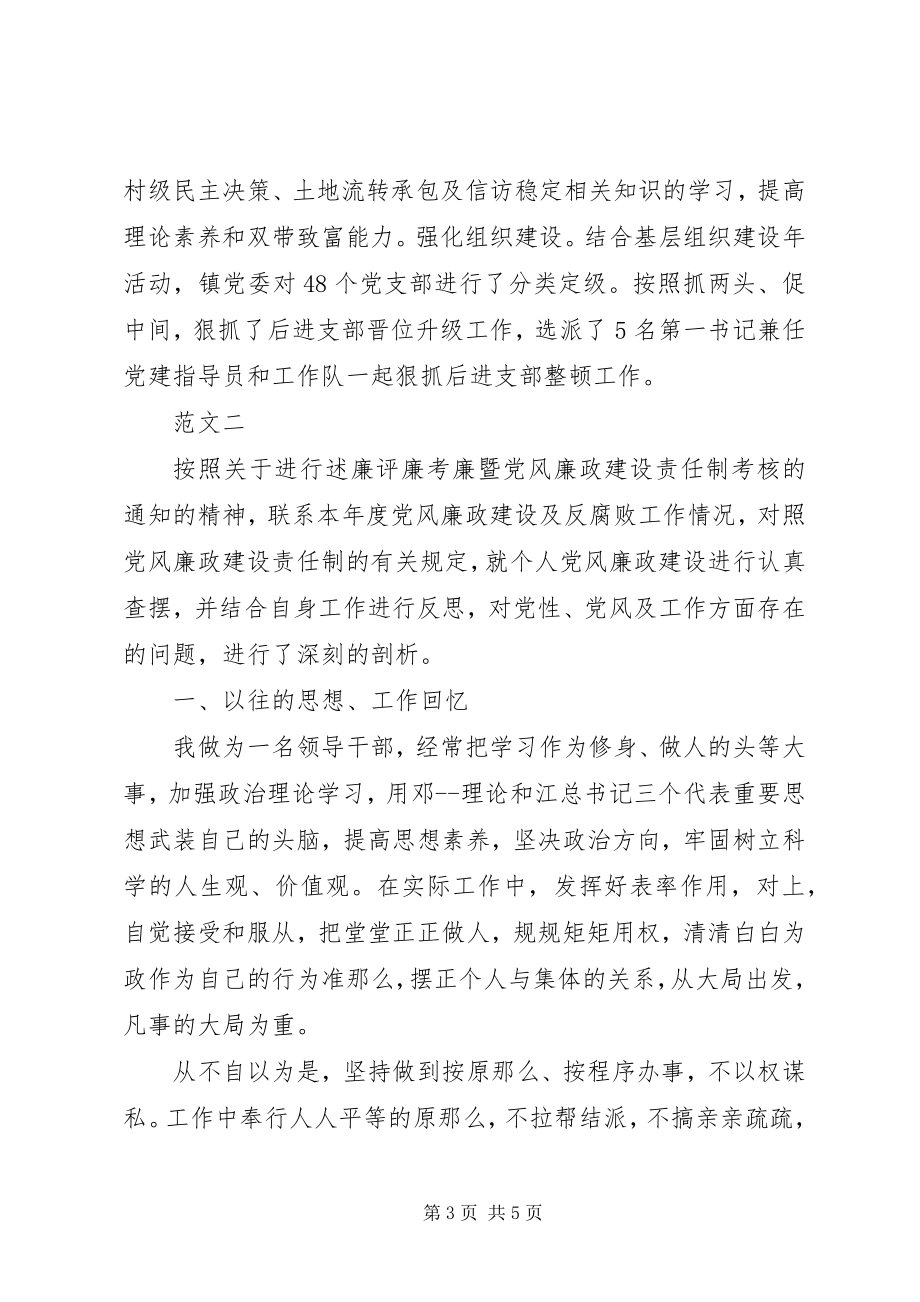 2023年乡镇干部终述职述廉报告.docx_第3页