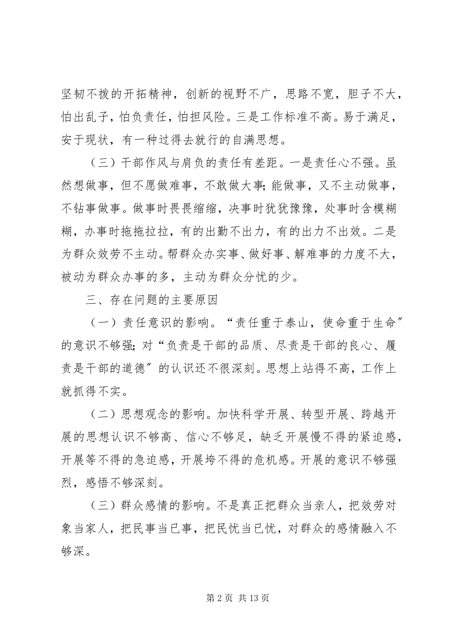 2023年任寨乡农经站学习贯彻廉洁履职规定自查自纠报告.docx_第2页