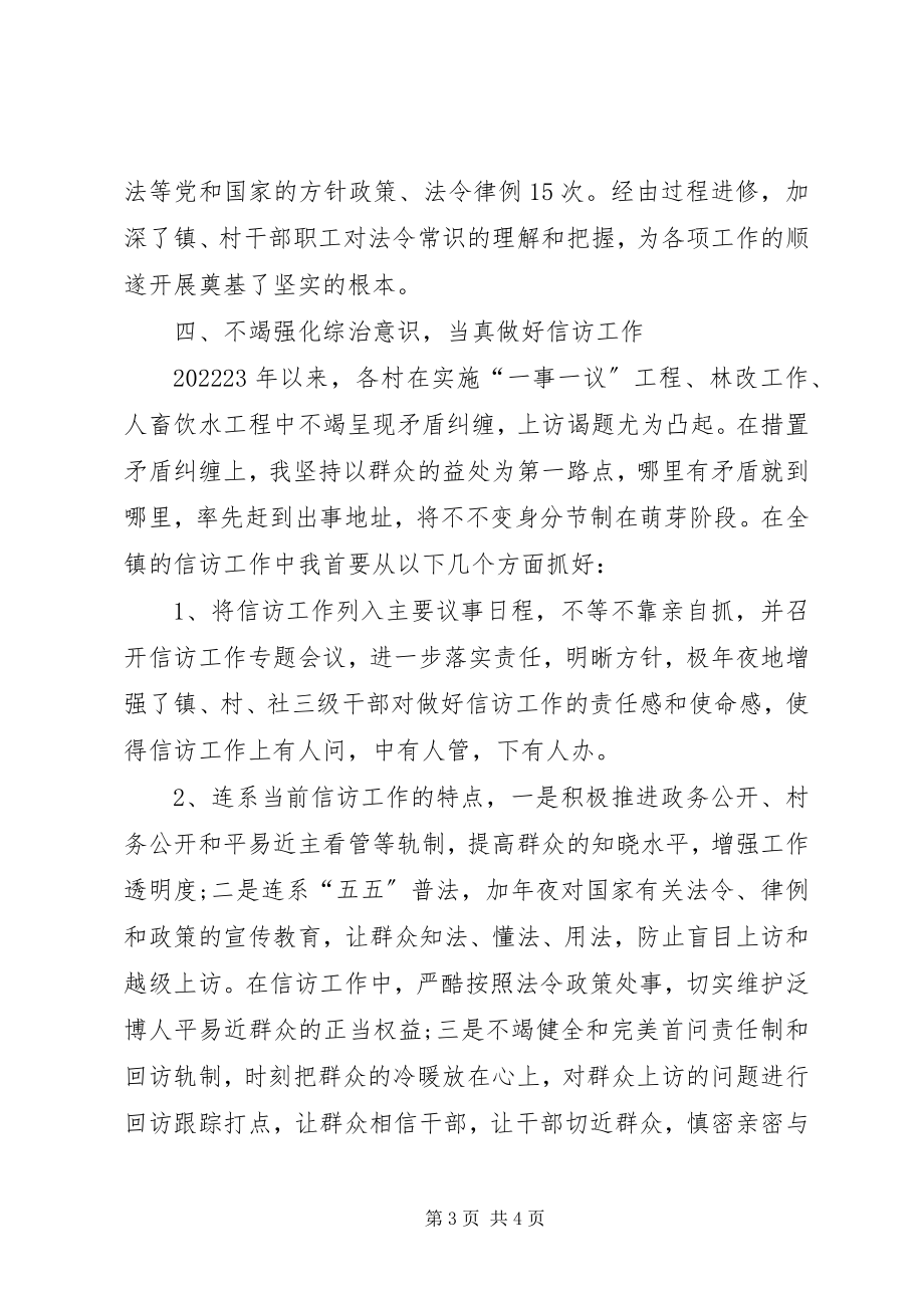 2023年乡镇综合治理工作报告.docx_第3页