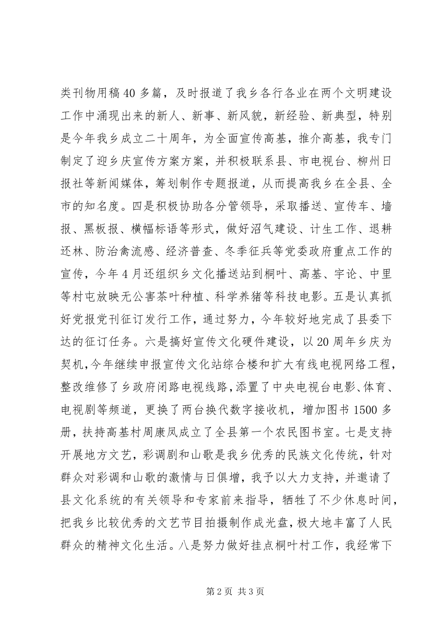 2023年乡镇党委委员述职报告.docx_第2页