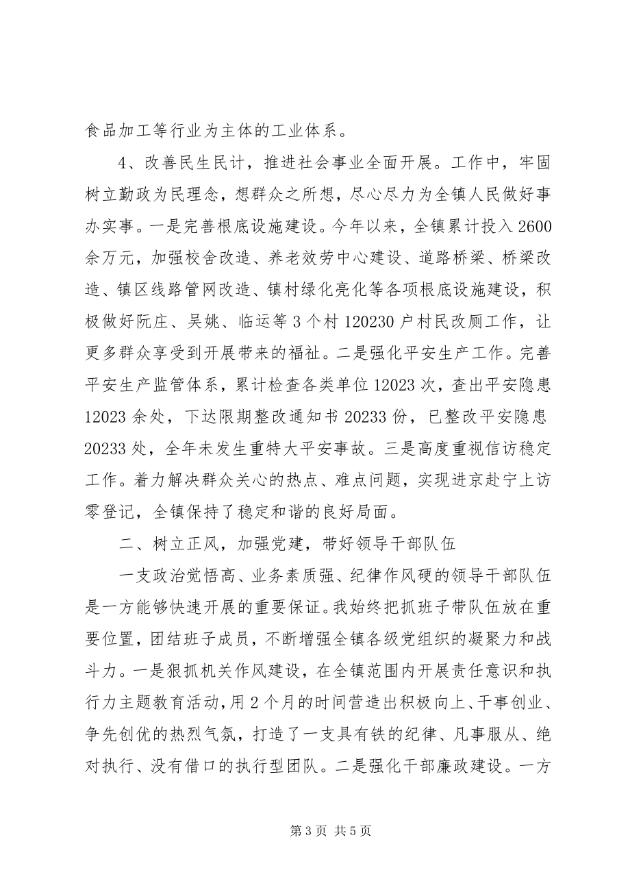 2023年乡镇党委书记述职述廉述德报告.docx_第3页