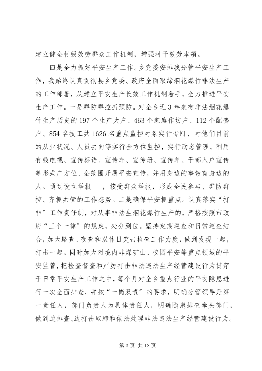 2023年乡党委委员述职述廉述德报告.docx_第3页