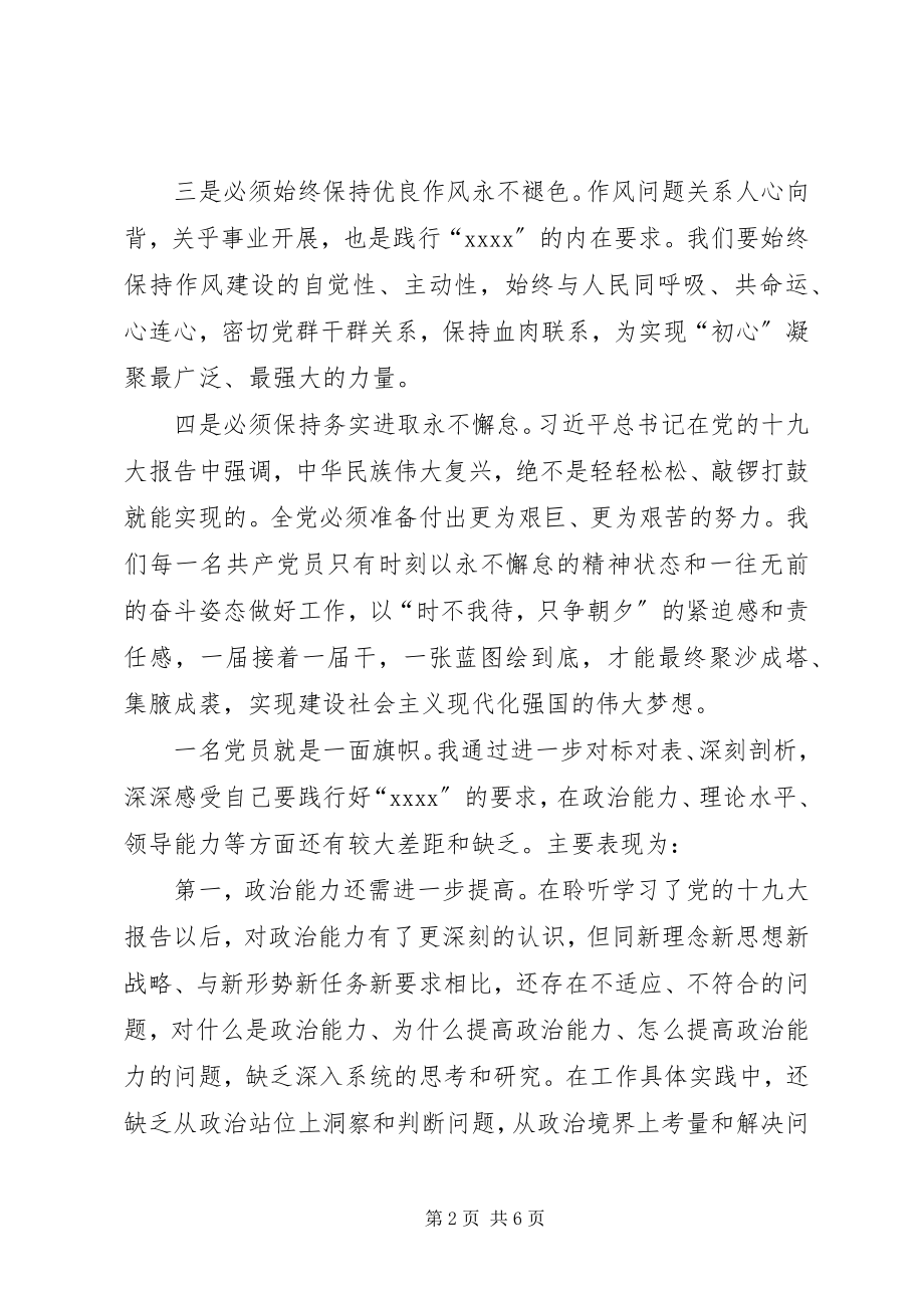 2023年主题教育个人党性分析材料.docx_第2页