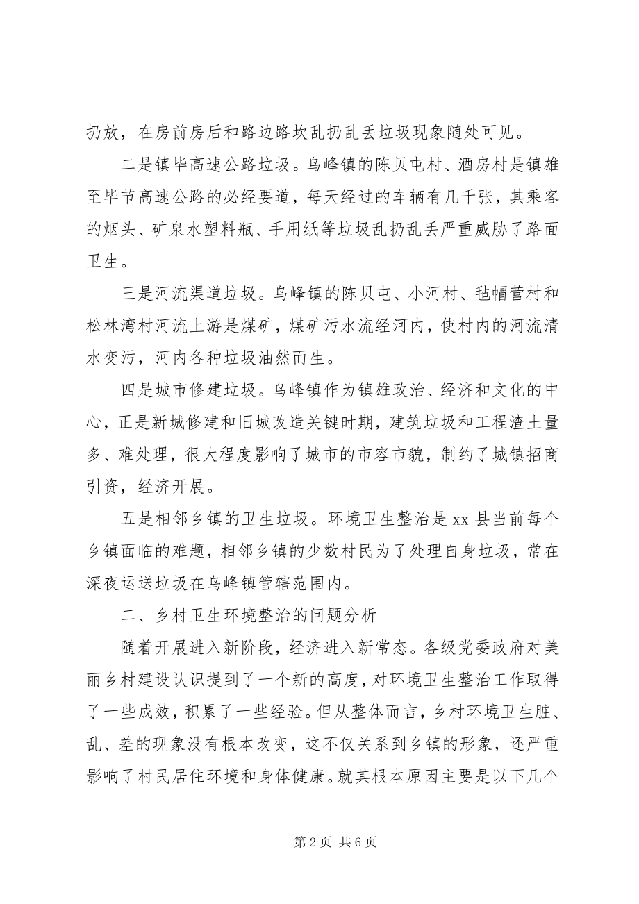 2023年乡村环境卫生的调研报告.docx_第2页