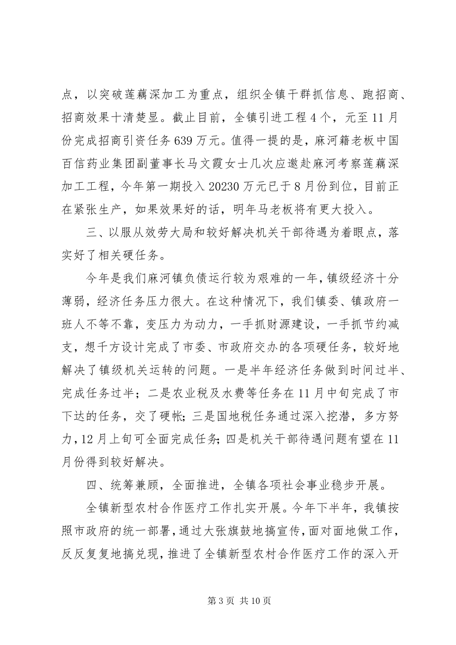 2023年乡镇党委书记工作述职报告.docx_第3页