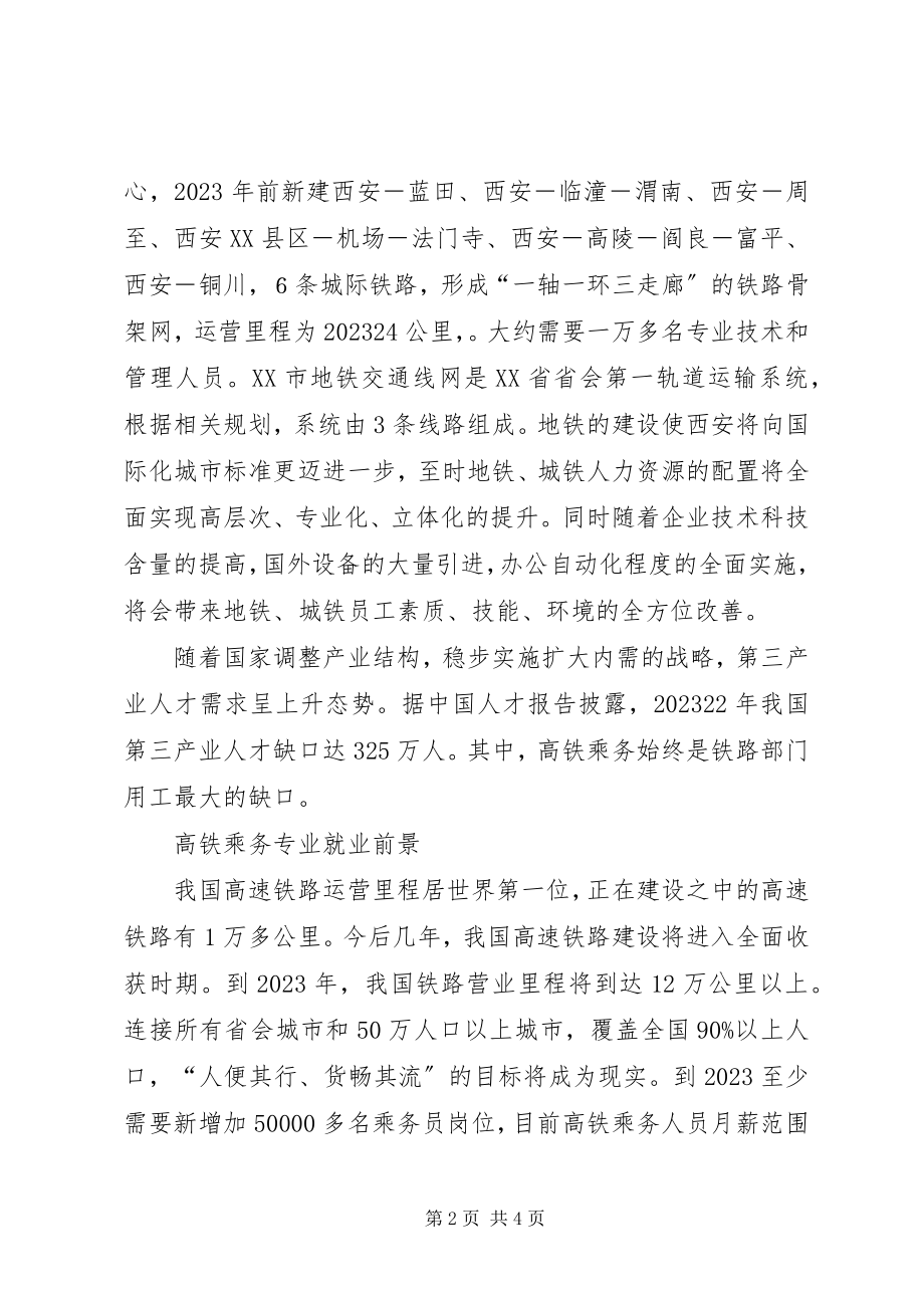 2023年XX省铁路建设计划我国高铁行业前景分析.docx_第2页