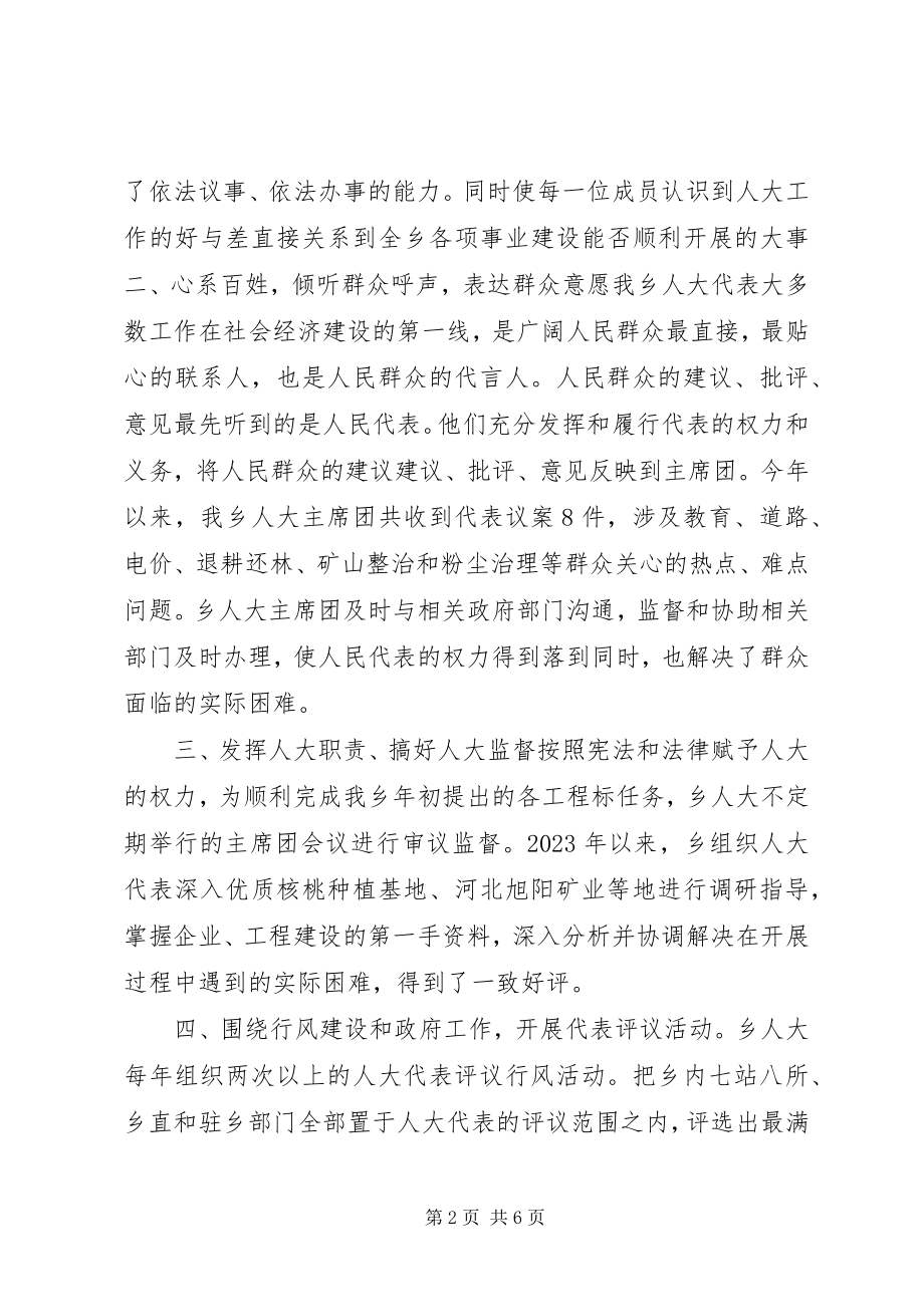 2023年乡人大工作总结报告.docx_第2页