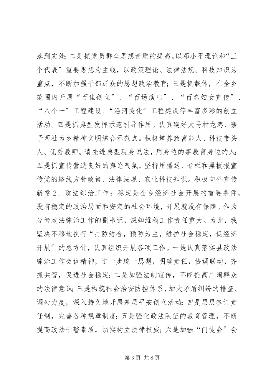 2023年乡党委副书记述职报告3.docx_第3页