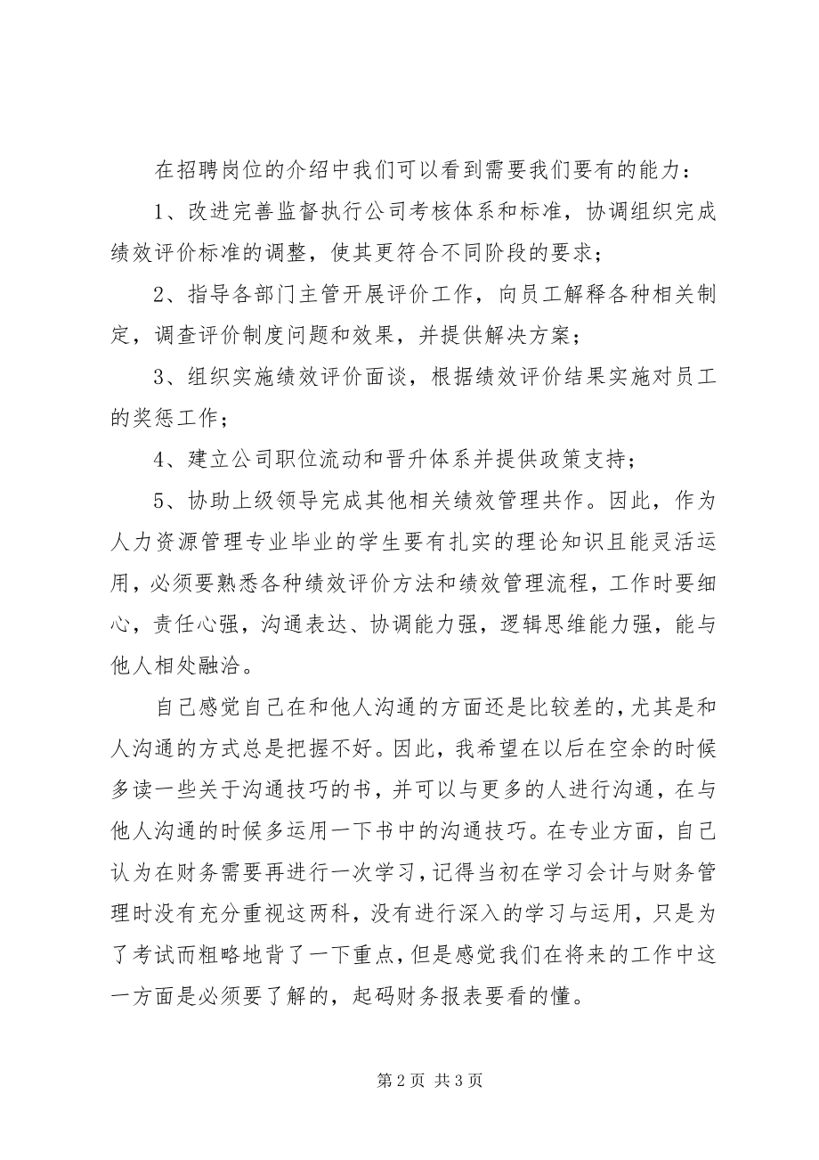 2023年人力资源专业就业分析报告.docx_第2页