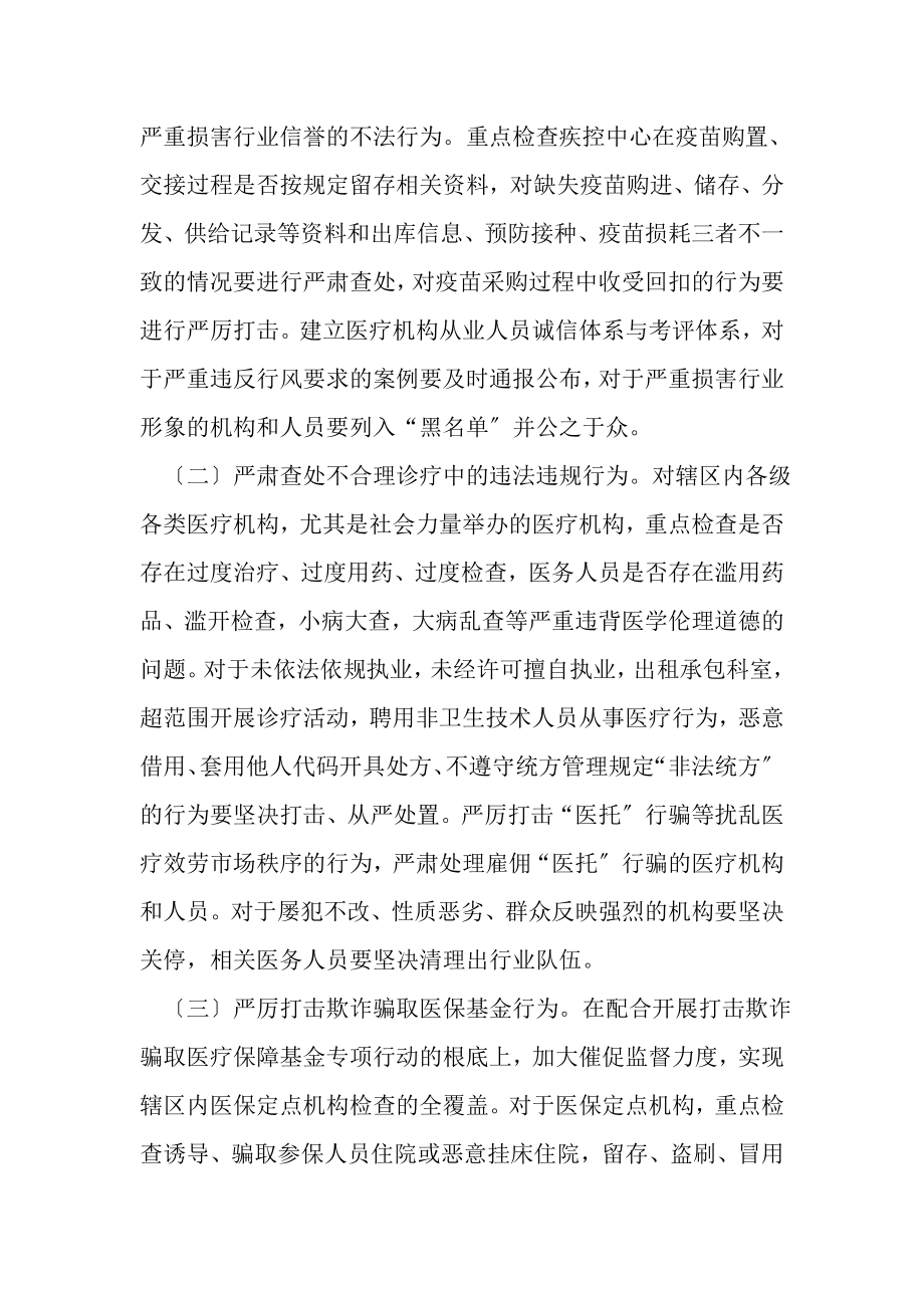 2023年XX区医疗卫生行业作风整治专项行动方案.doc_第2页