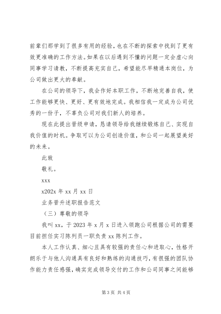 2023年业务晋升述职报告.docx_第3页