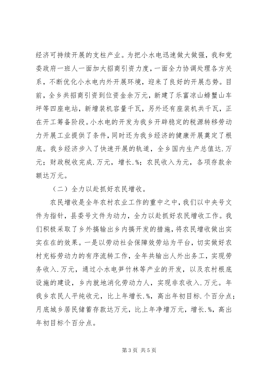 2023年乡党委书记工作述职报告.docx_第3页