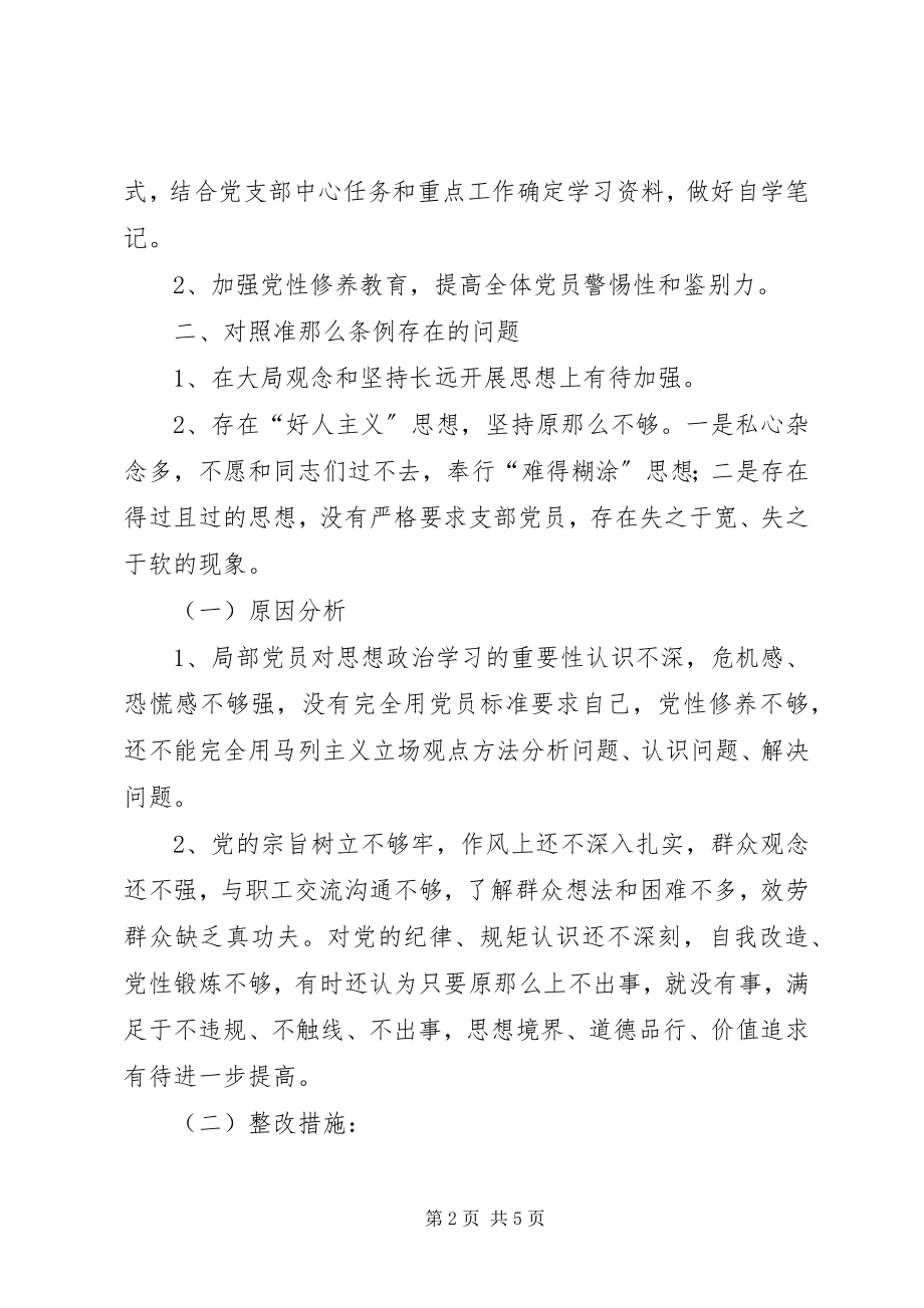 2023年党支部检视问题情况的报告.docx_第2页