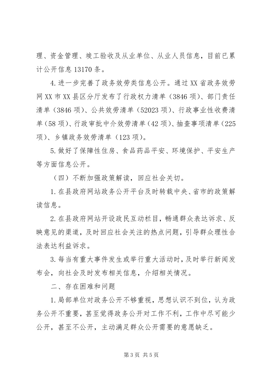 2023年全面推进政务公开自查情况报告.docx_第3页