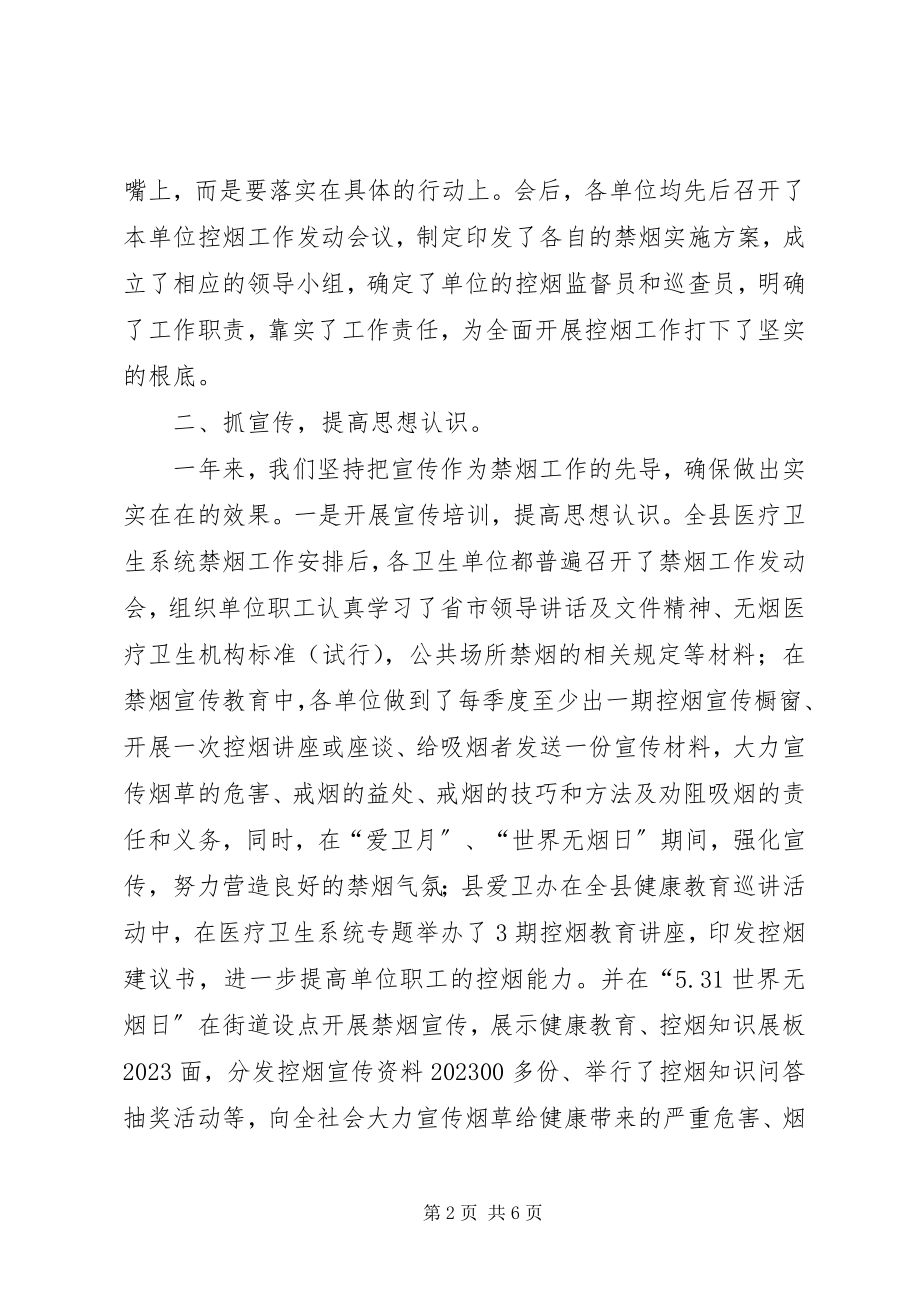 2023年全国禁烟年末工作总结报告.docx_第2页