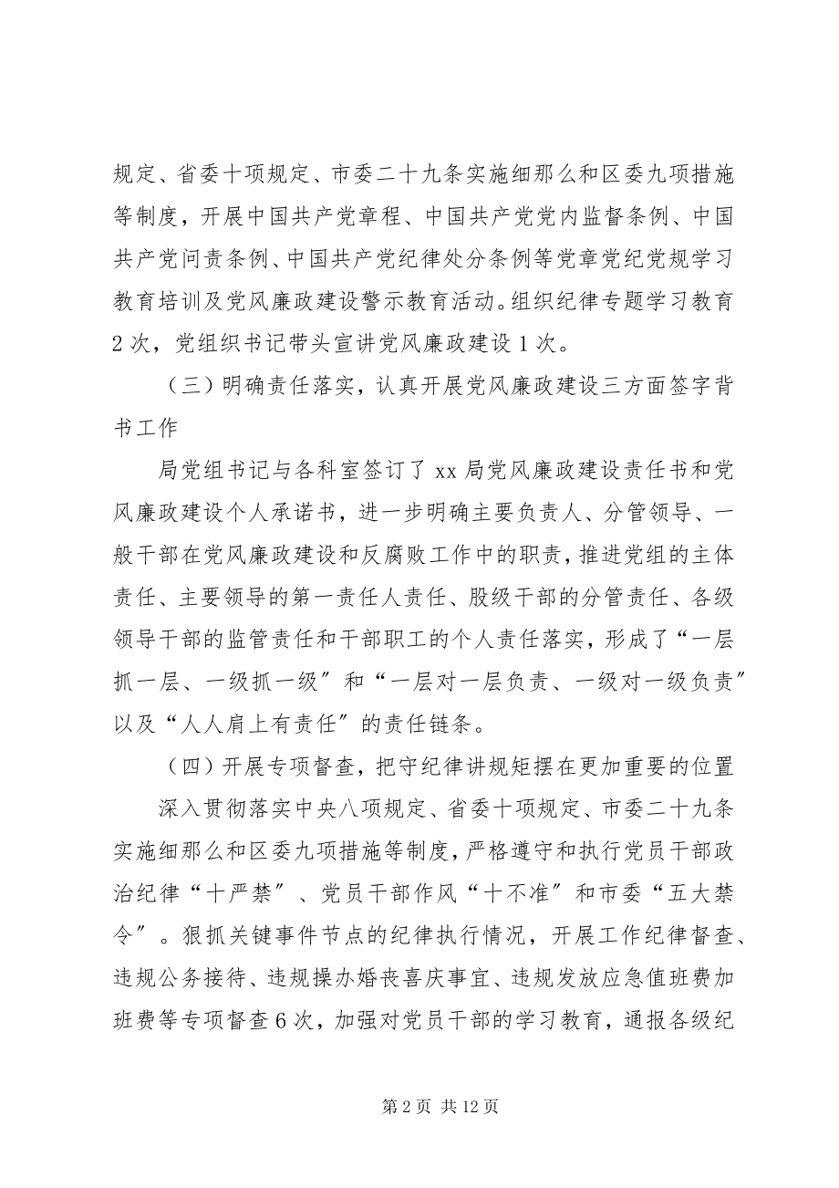 2023年党风廉政建设工作总结党风建设工作报告.docx_第2页