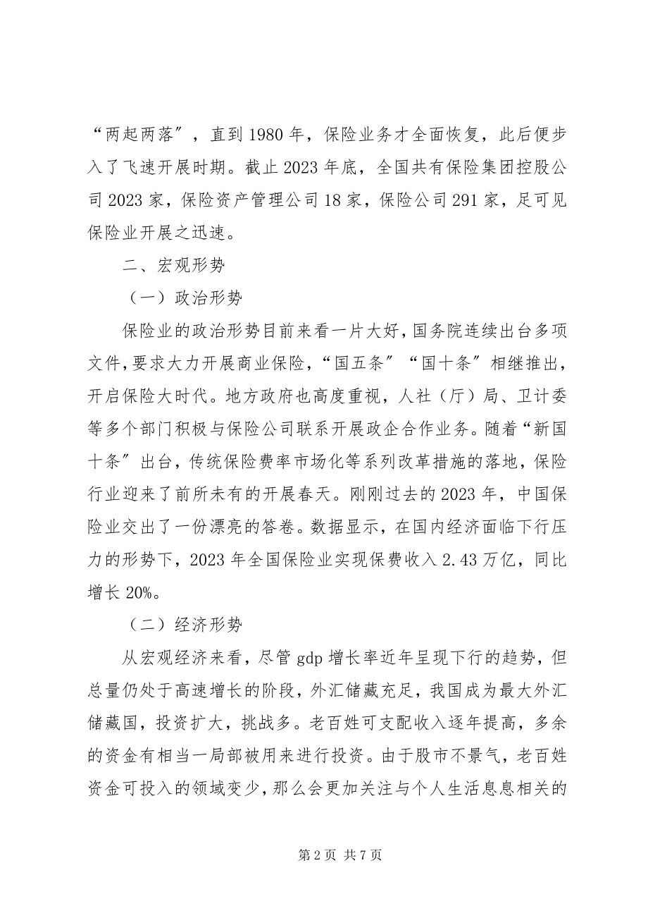 2023年保险行业形势研究新编.docx_第2页