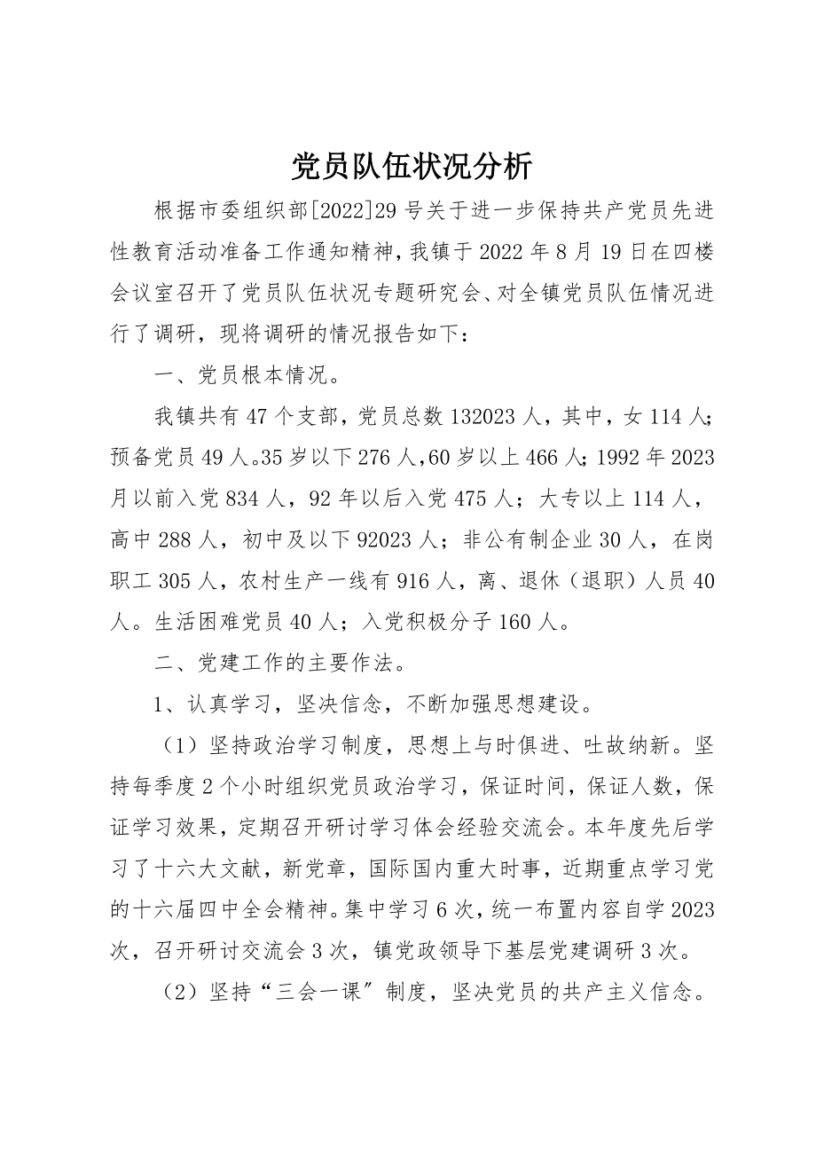 2023年党员队伍状况分析.docx_第1页