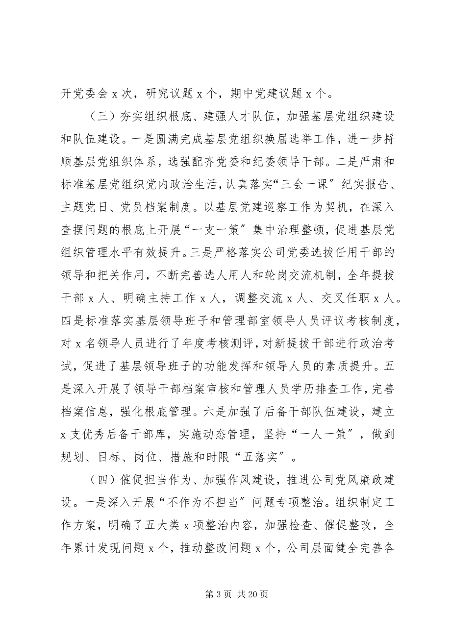 2023年党建工作述职报告5篇新编.docx_第3页