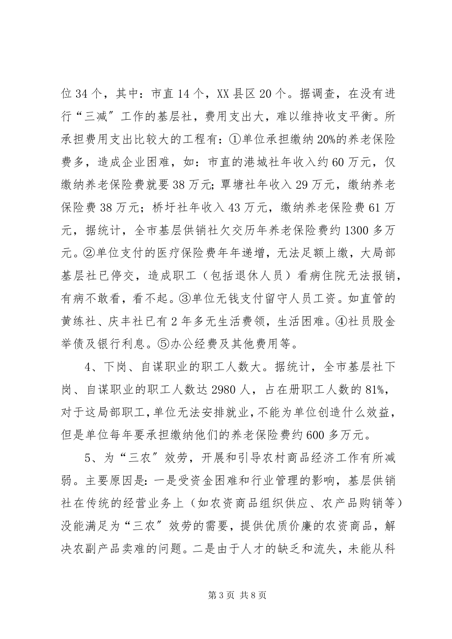 2023年供销社体制创新调研报告.docx_第3页