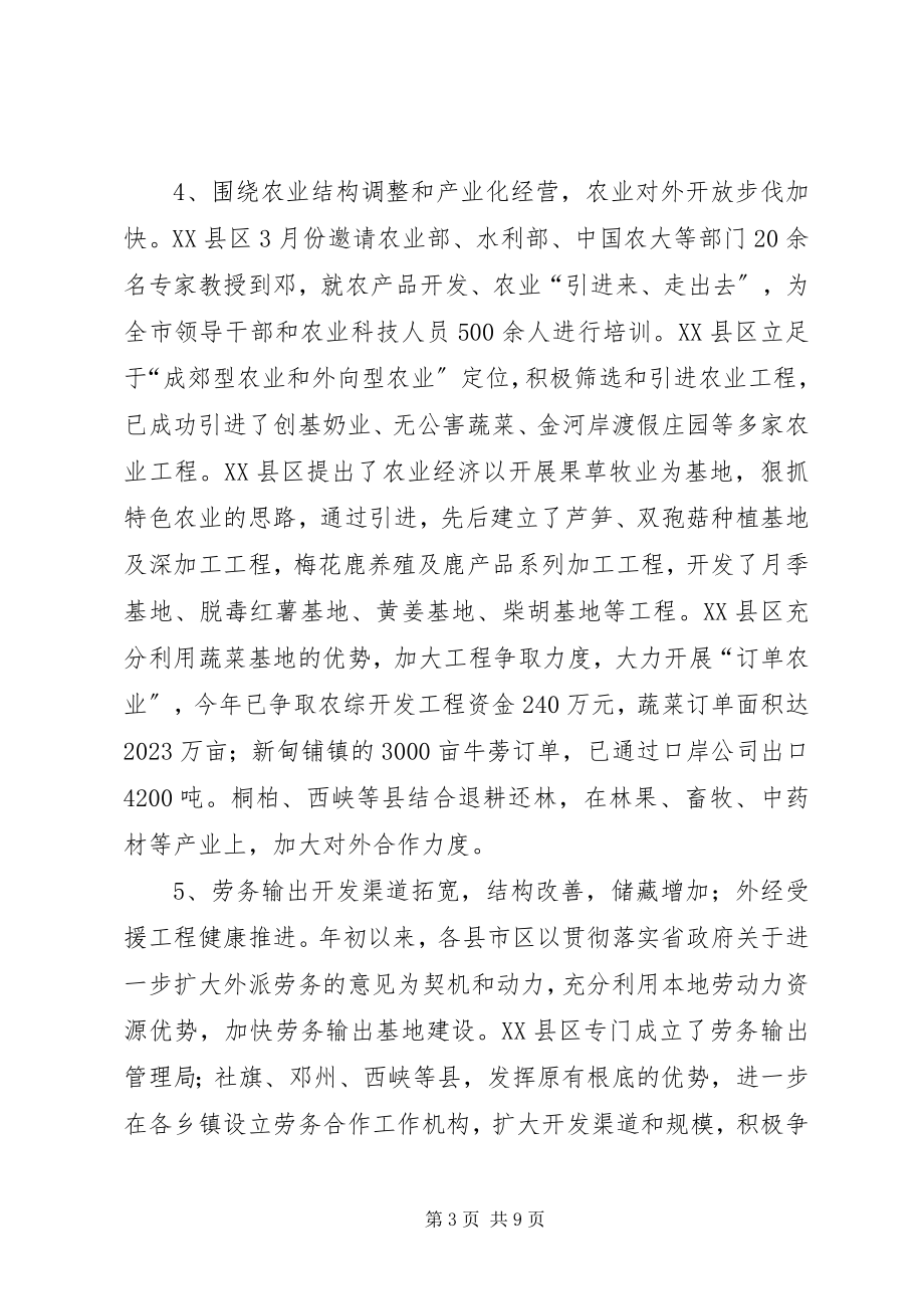 2023年全市外经贸工作运行调研督查报告调研报告.docx_第3页