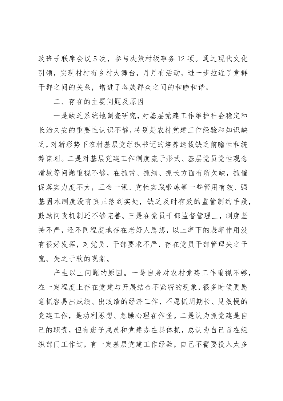 2023年党委书记履职抓基层党建工作述职报告.docx_第3页