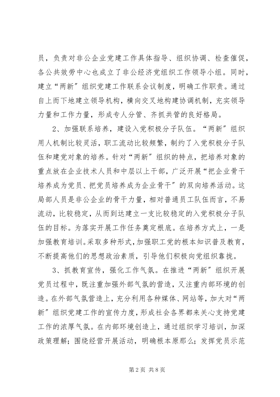 2023年区“两新”组织发展党员工作调研报告.docx_第2页