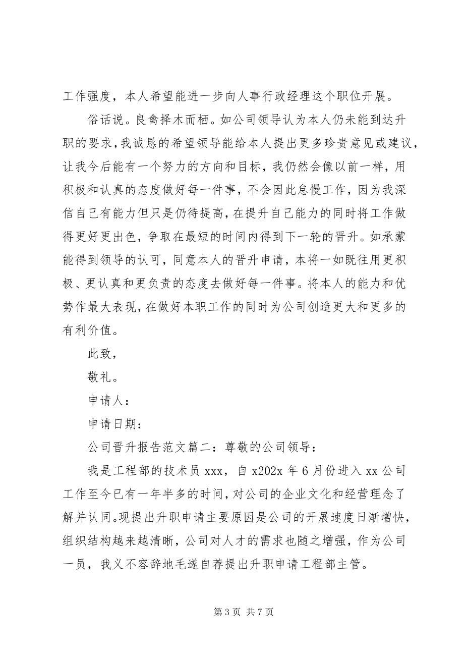 2023年公司晋升报告3篇.docx_第3页