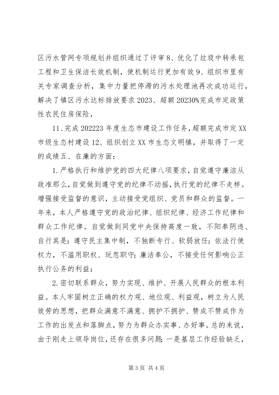 2023年副镇长述职述廉述德报告.docx_第3页