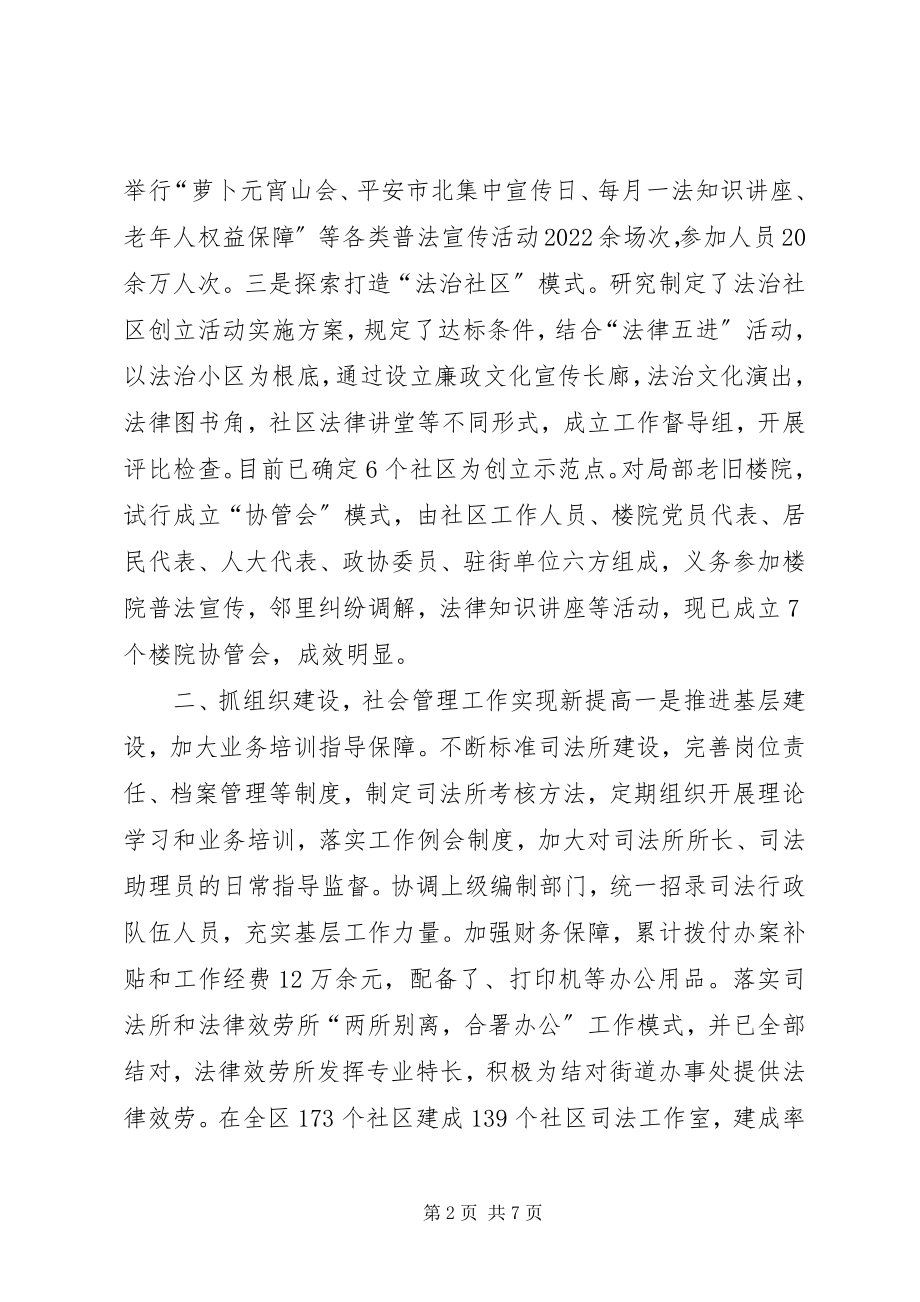 2023年区司法局年度工作总结报告.docx_第2页