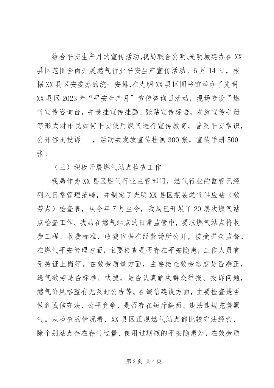 2023年区供气行业民主评议政风行风工作的情况总结报告.docx_第2页