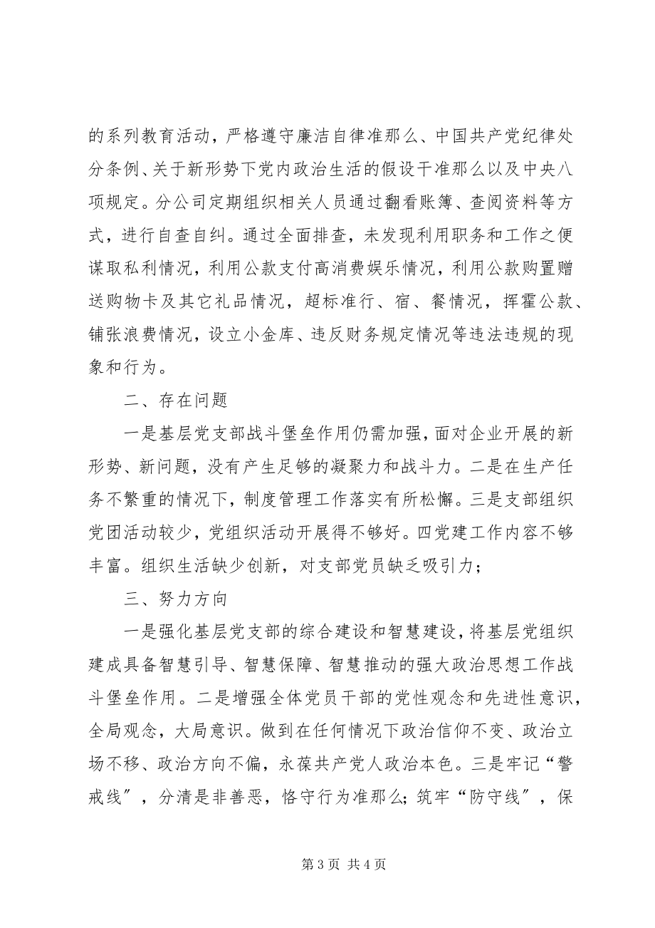 2023年分公司党支部书记述职报告.docx_第3页