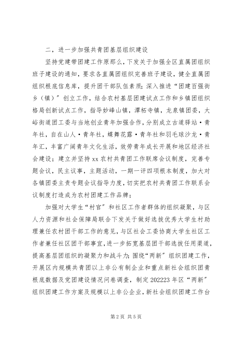 2023年共青团工作半年总结报告.docx_第2页