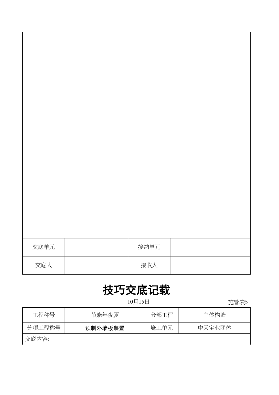 2023年建筑行业预制外墙板安装交底记录.docx_第3页