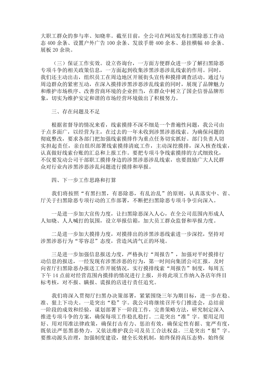 2023年扫黑除恶专项斗争工作总结报告.doc_第2页