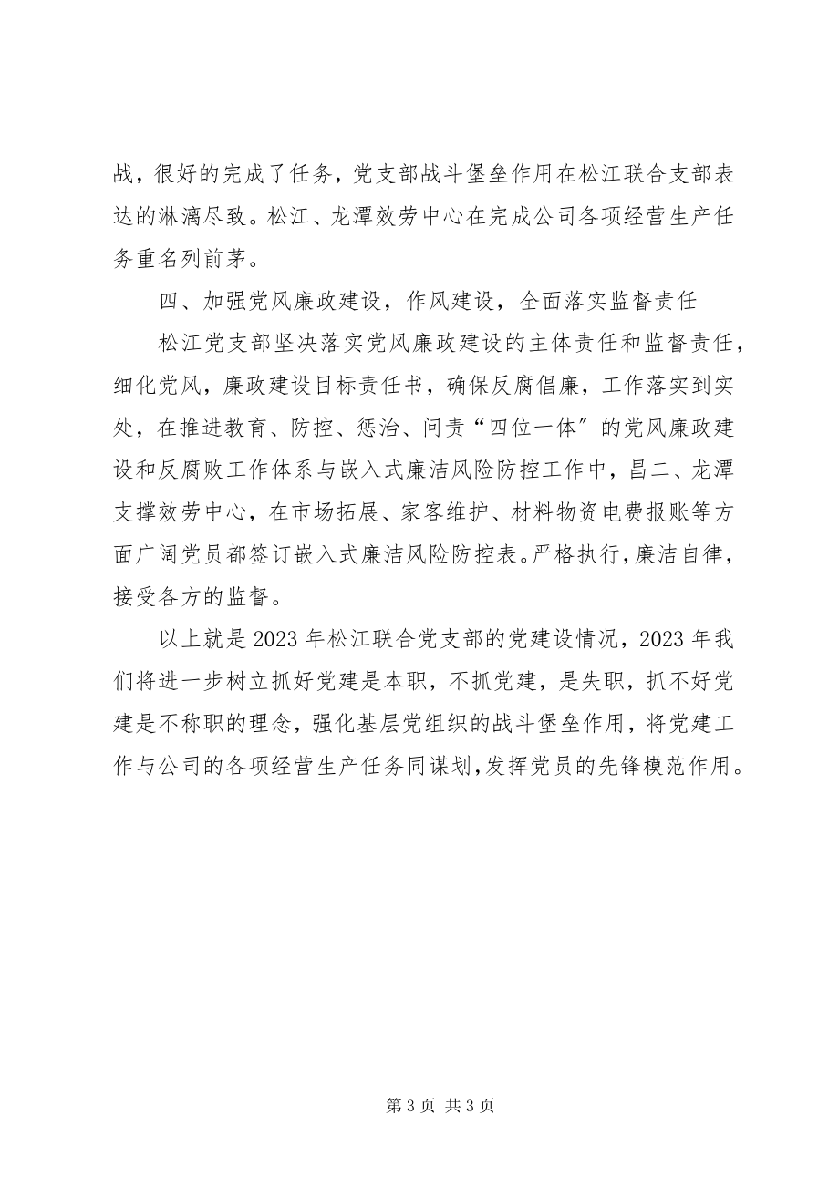 2023年联合党支部书记党建工作述职报告.docx_第3页