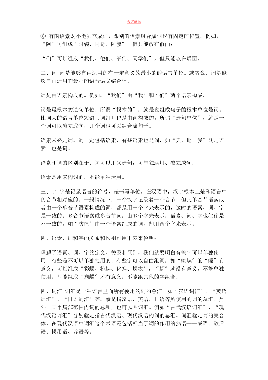 2023年高考语文复习高考语文复习专题汉语语素分析范文.docx_第2页