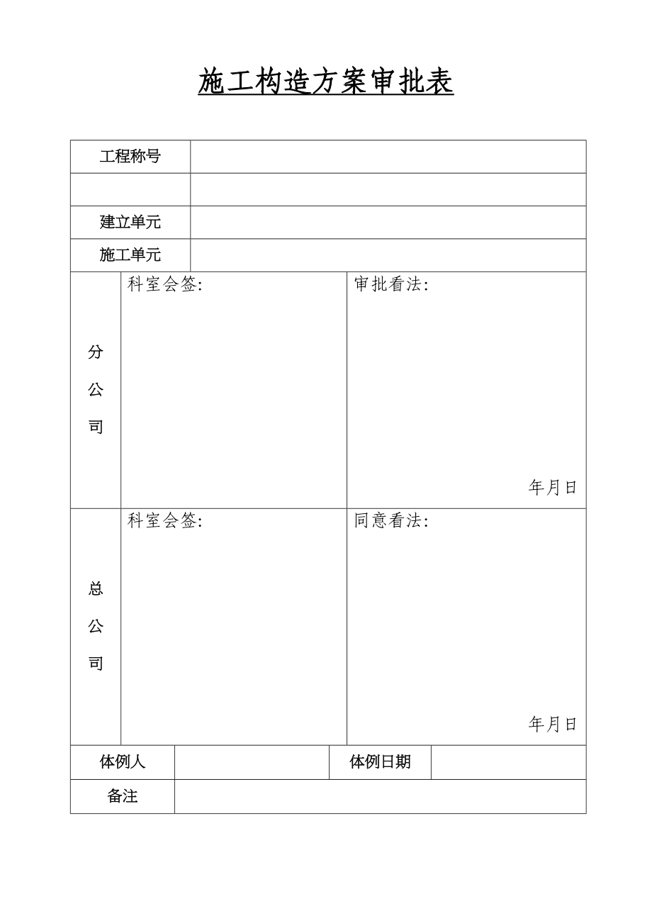 2023年建筑行业0实施施工组织设计审批表.docx_第1页