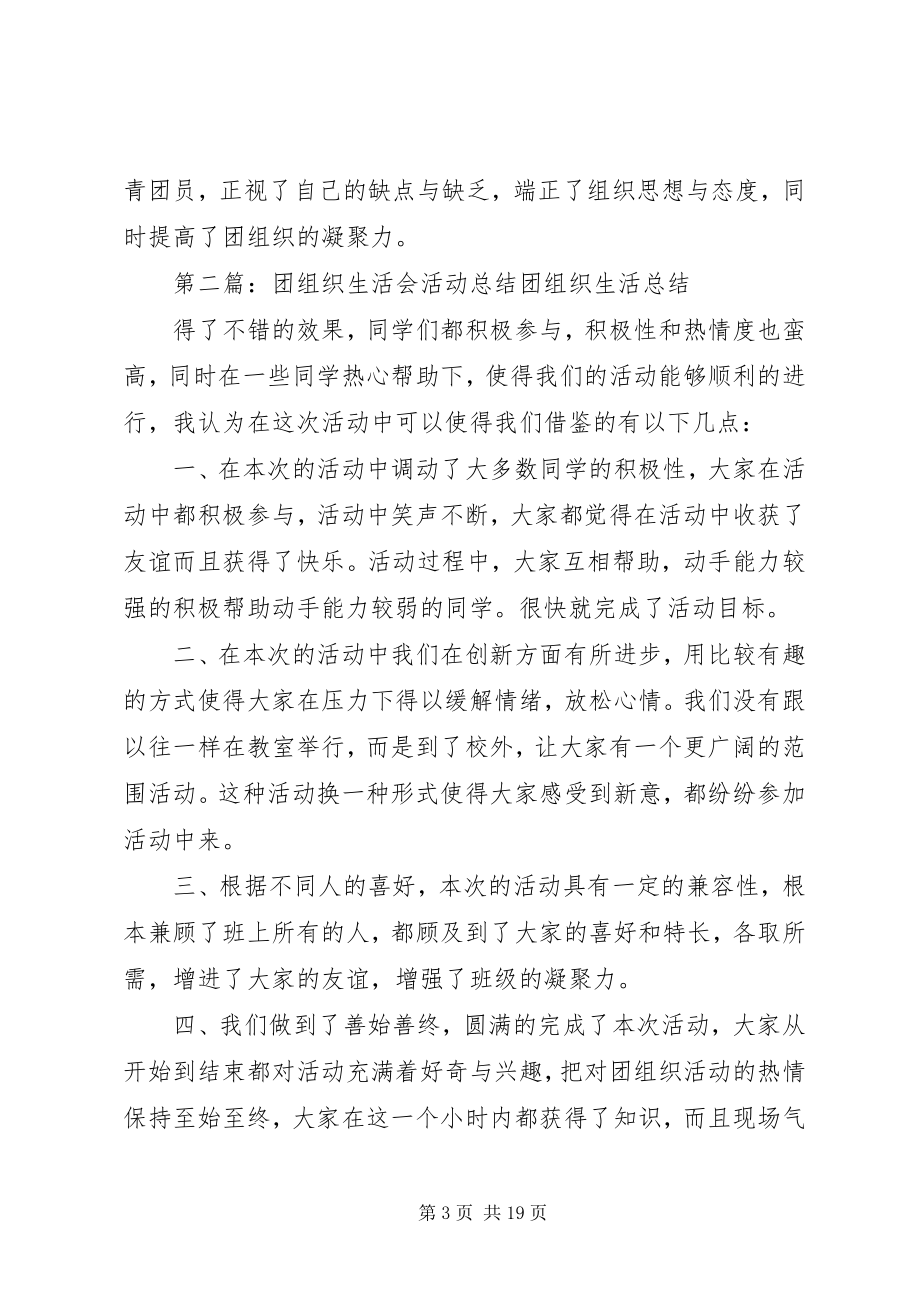 2023年团组织生活会活动报告.docx_第3页