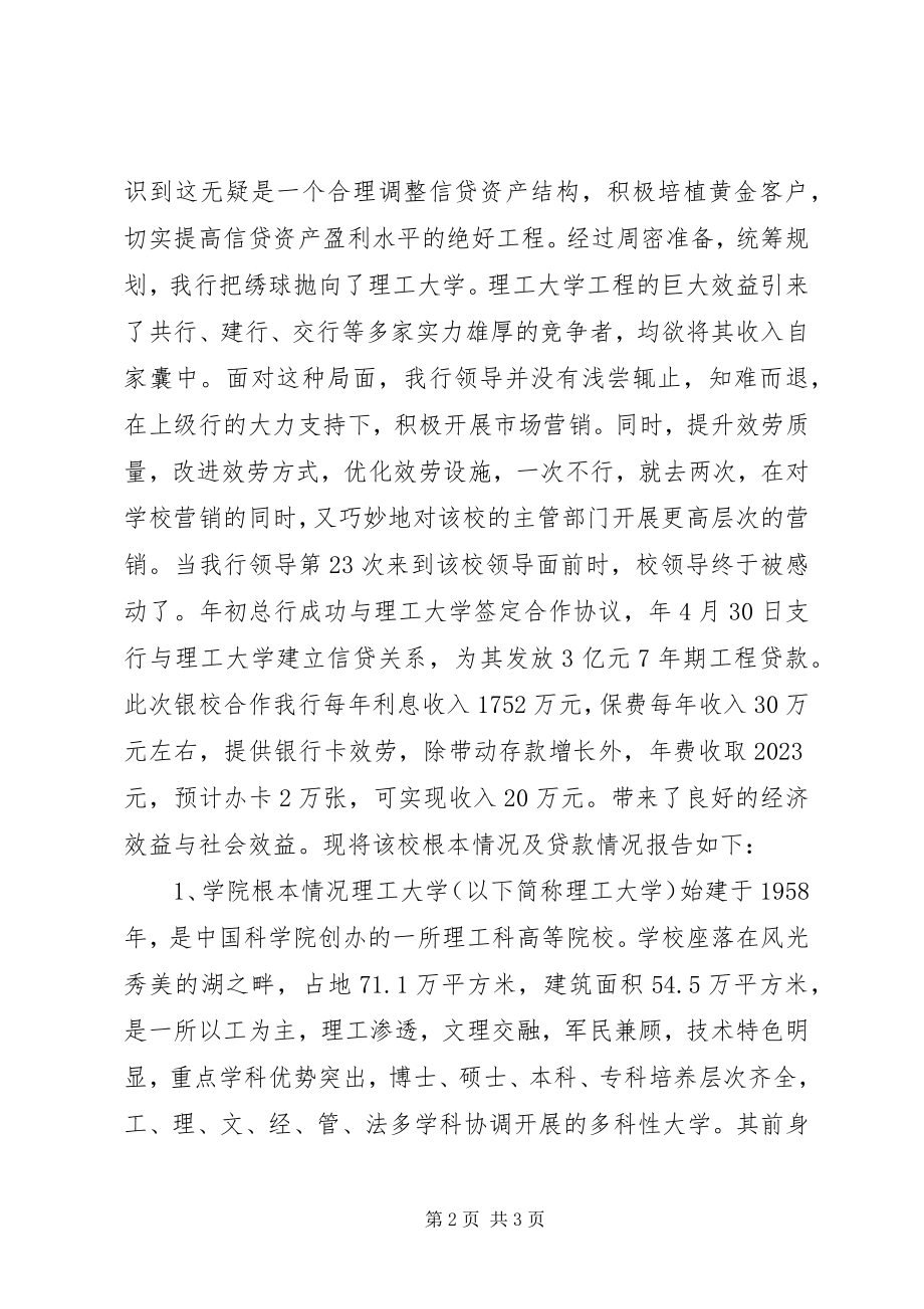 2023年银行信贷结构调整调研报告.docx_第2页