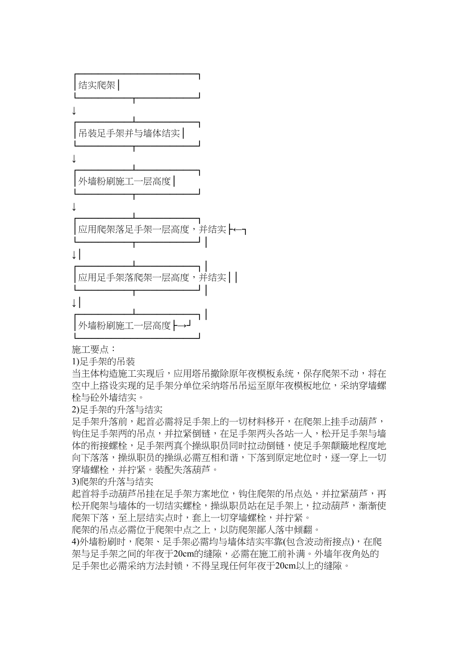 2023年建筑行业附墙升降脚手架体系.docx_第2页