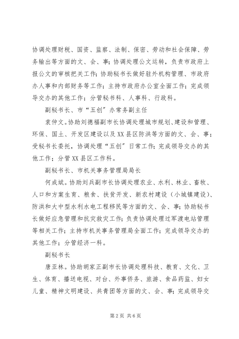 2023年市政府副秘书长办公室副主任述职报告.docx_第2页