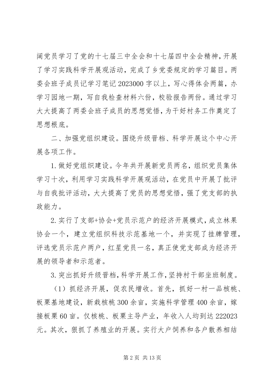 2023年村主任终述职报告怎样写.docx_第2页