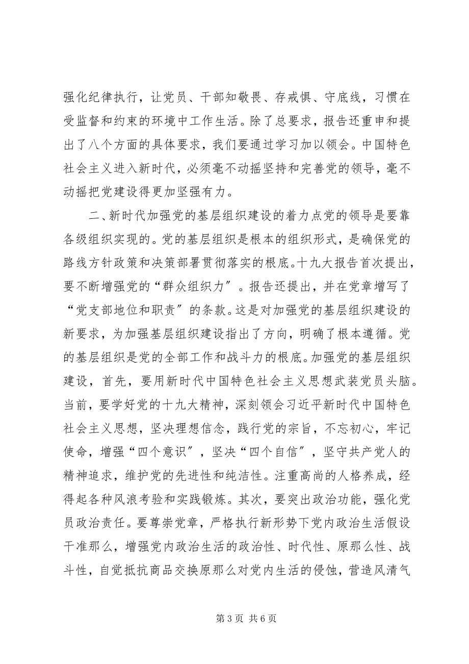 2023年学习十九大报告党课讲稿.docx_第3页